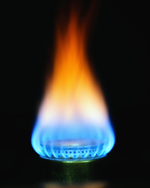 propane burner flame